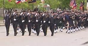 WATCH | Cleveland police memorial parade and service