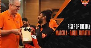 Riser of the day match 4 - Rahul Tripathi | SRH | IPL 2022