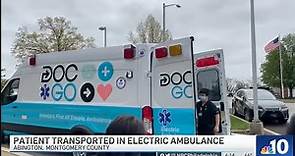 America's First All-Electric Ambulance Transport by DocGo: NBC Philadelphia