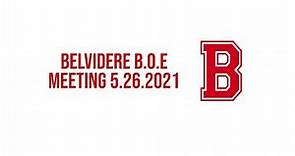 Belvidere B.O.E. Meeting 05/26/2021