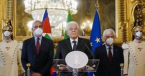 El presidente de Italia disuelve el Parlamento y anuncia elecciones anticipadas