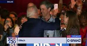 Beto O'Rourke Endorses Joe Biden