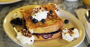 Stuffed French Toast at Colonial Pancake House in Hot Springs, AR - Off the Eaten Path