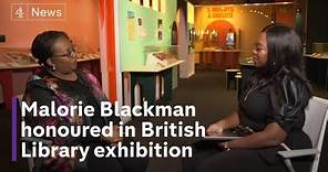 Malorie Blackman: British Library exhibition celebrates author’s career