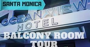 OCEAN VIEW HOTEL KING ROOM | SANTA MONICA CALIFORNIA