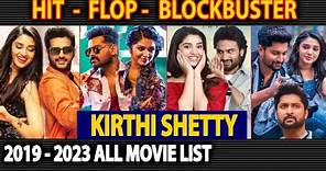 Krithi Shetty | All Movie List 2019 to 2023 | Box Office Collection