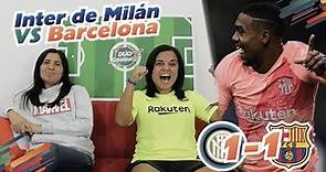 ¡¡MALCOM!! Reacción al INTER DE MILÁN vs BARCELONA de Champions (1-1)| Dúo Dinámico