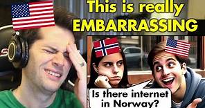 Dumbest Things Americans Have Said to Norwegians | American Reacts