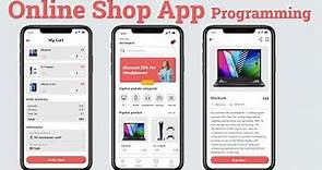Android Studio Project App tutorial - Online Shop App Ecommerce Programming