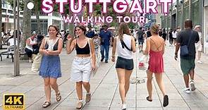 Discover Stuttgart City in 4K/60fps UHD | Germany Walk Tour 🇩🇪 [HDR]