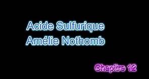 Acide Sulfurique Amélie Nothomb Chapitre 12