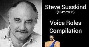 Steve Susskind - Voice Roles Compilation