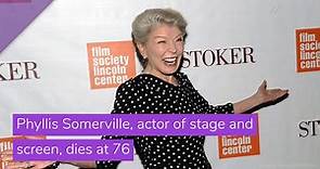 Phyllis Somerville, actor of stage and screen, dies at 76, and other top stories from July 20, 2020.