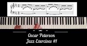 Oscar Peterson - Jazz Exercises #1 Silas Palermo