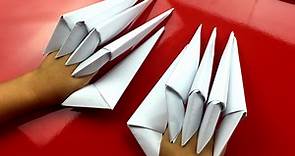How To Fold Paper Claws - Art For Kids Hub -