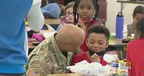 Maryland Soldier Surprises Son With Reunion At Severn Elementary