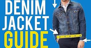 Denim Jacket Fit Guide For Men - The Correct Way to Wear It