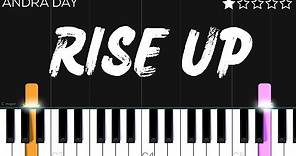 Andra Day - Rise Up | EASY Piano Tutorial
