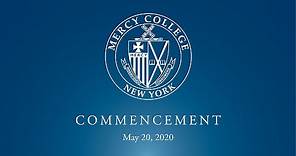 Mercy College Commencement 2020