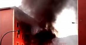Incendio de un vehículo en Basauri