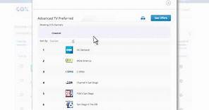 Cox Advanced TV - How To Use the Cox Channel Line Up Guide