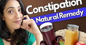A 100% Natural recipe for constipation!? Urologist recommends natural remedy for HARD POOP!