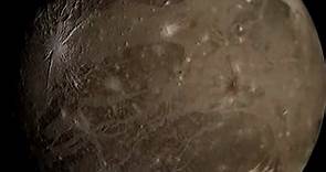 Rotation de Ganymède (satellite de Jupiter)