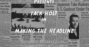 Making the Headlines (1938) Title Sequence