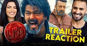LEO - Official Trailer REACTION!! | Thalapathy Vijay | Lokesh Kanagaraj | Anirudh Ravichander