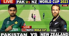 Live: PAK Vs NZ, ICC World Cup 2023 | Live Match Centre | Pakistan vs New Zealand | 1st Innings