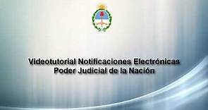 Notificaciones Electrónicas Poder Judicial de la Nación