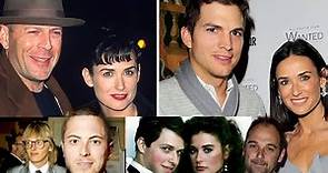 Demi Moore’s Dating History 1985 - 2023 #demimoore #demi #relationship