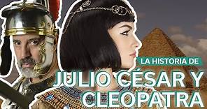 Julio César y Cleopatra 👩🏻‍🦱 | La verdadera historia de su relación