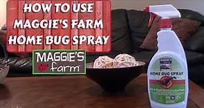 How to Use Home Bug Spray | Maggie's Farm