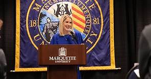Marquette Women's Basketball Megan Duffy Introduction