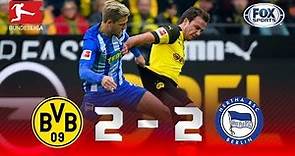 Borussia Dortmund - Herta Berlin [2-2] | GOLES | Jornada 9 | Bundesliga