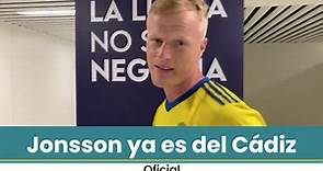 Oficial: Jens Jonsson, nuevo fichaje del Cádiz CF