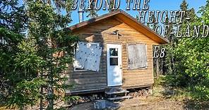 Beyond the Height-of-Land E.8 OFF-GRID CABIN Fishing Lodge | 25 Days in the Northern Manitoba Wild
