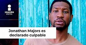 Jonathan Majors es declarado culpable de agresión y acoso