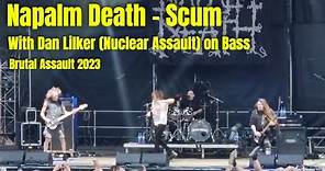 Napalm Death, Scum, with Dan Lilker on Bass, Live at Brutal Assault 2023