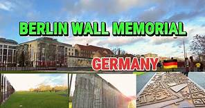 [4K] Walking Tour, Berlin Wall Memorial | Berlin Germany 🇩🇪 26 December 2023
