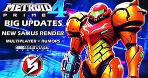 NEW Metroid Prime 4 Updates: Retro Studios 3D Samus Render Updated + Online MP and Development Rumor