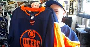 The Jersey History of the Edmonton Oilers