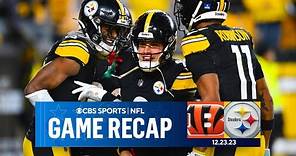 Mason Rudolph SHOWED UP as Steelers beat Bengals | Game Recap | CBS Sports
