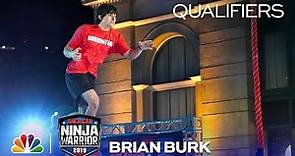 Brian Burk Gets to Work and Finishes the Course - American Ninja Warrior LA City Qualifiers 2019