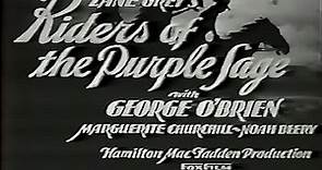 Riders Of The Purple Sage - George O'Brien, Noah Beery Sr. 1931 -1