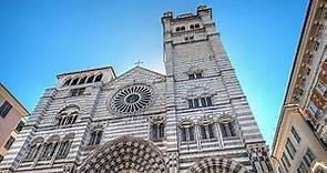 Genoa Cathedral, Genoa, Liguria, Italy, Europe