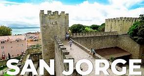 CASTILLO de SAN JORGE de LISBOA 🏰 Castelo de São Jorge - Dos Mouros ✅ Portugal