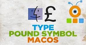 How to Type Pound Symbol on macOS