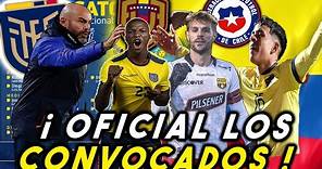 (OFICIAL) 26 CONVOCADOS! DE FELIX SANCHEZ SELECCION ECUADOR VS VENEZUELA Y CHILE 2023 ELIMINATORIAS